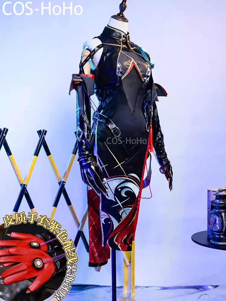 Костюм для косплея COS-HoHo с волнами Yinlin элегантное сексуальное платье костюм