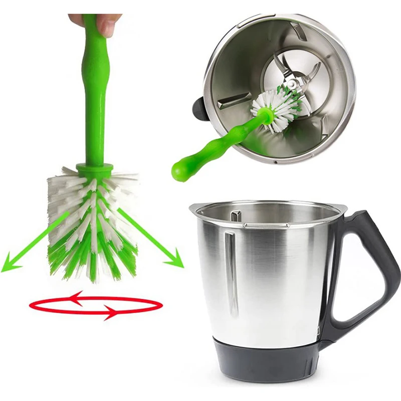 

Инструмент для мытья горшков, фотощетка идеально подходит для Thermomix TM5 TM6 TM31, Миксер для продуктов, мессенджер, кухня