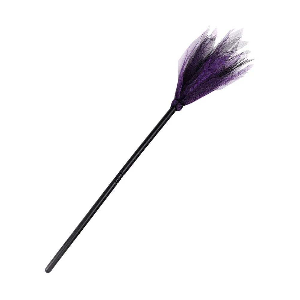 

Kids Mini Witch Broomstick Party Plastic Broom Kids Broom Prop Witches Broomstick Cosplay Party Favor