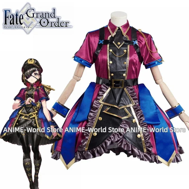 Фото Аниме игра Fate Grand Order FGO-Mysterious Ranmaru X Косплей Костюм Платье Одежда Хэллоуин Карнавальный костюм №2
