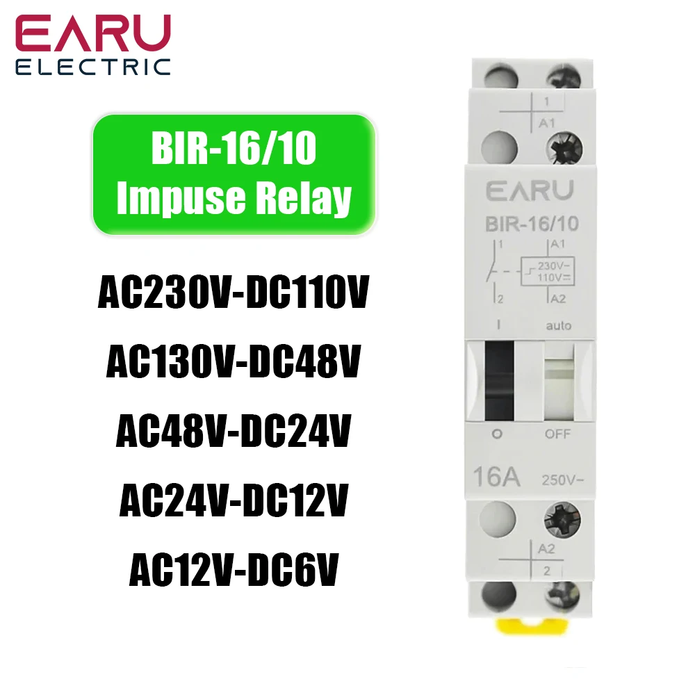 

Импульсное реле EARUELECTRIC BIR-16/10