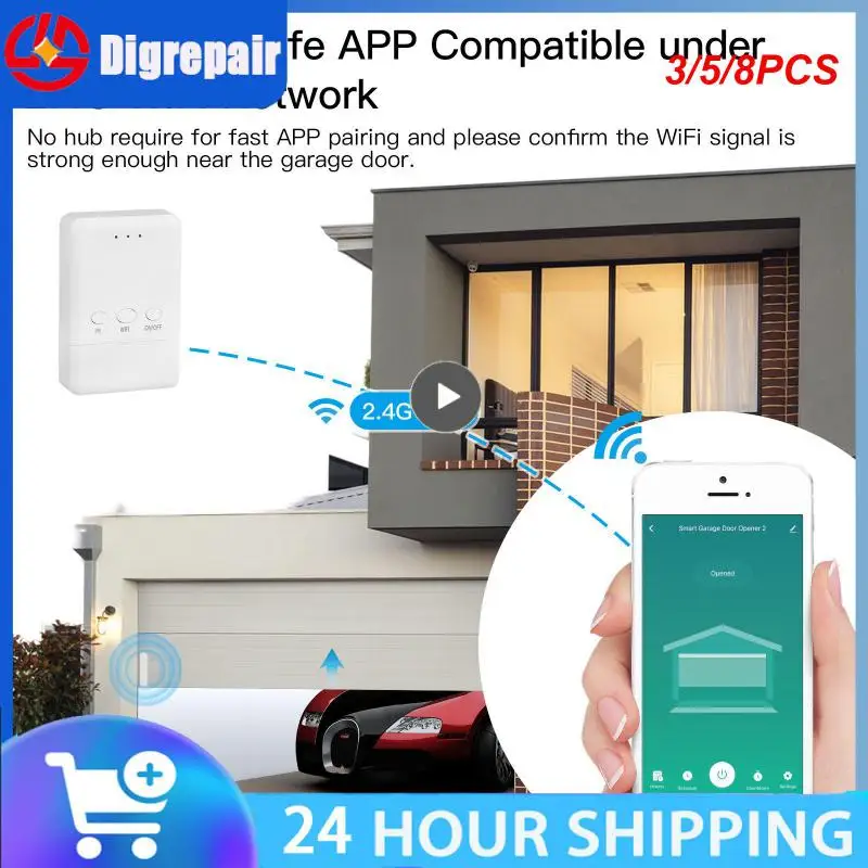 

Набор смарт-открывателей для дверей, беспроводной мини-модуль «сделай сам» с поддержкой Wi-Fi, 3/5/8 шт.