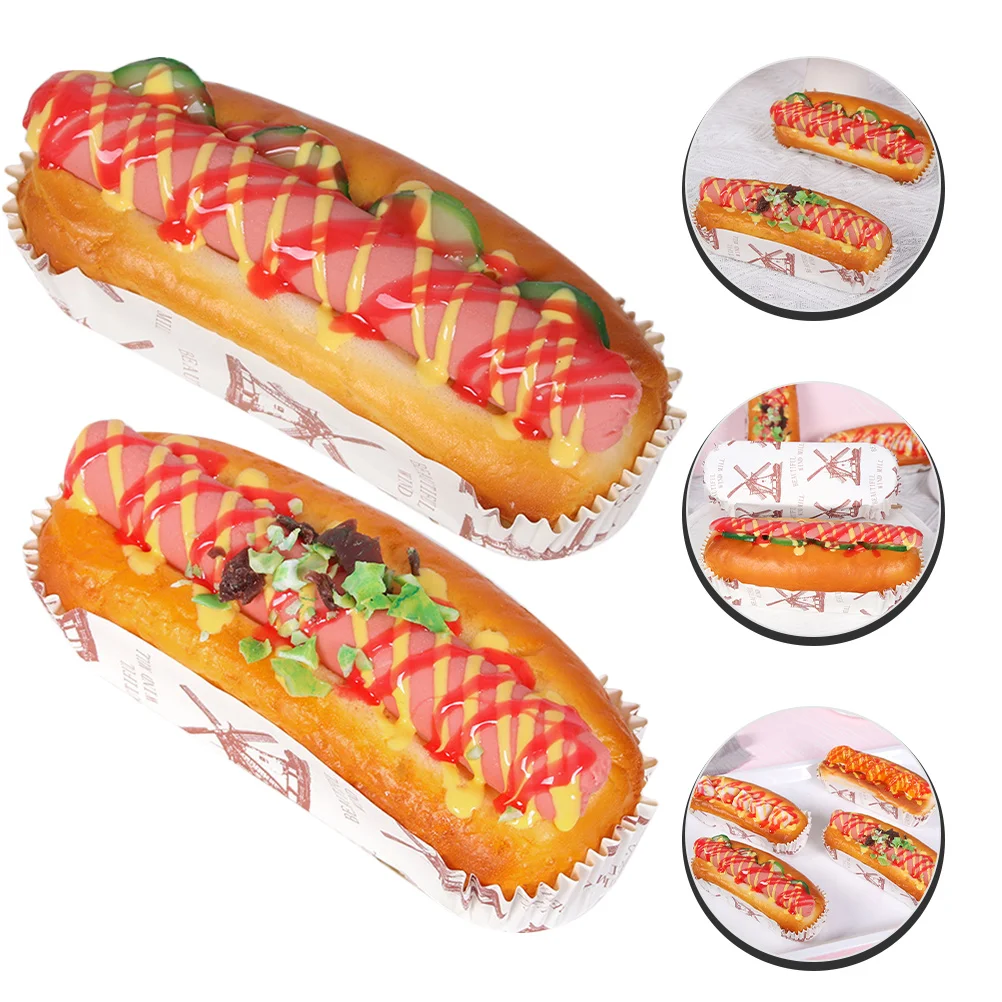 

Bread Artificial Fake Model Cake Props Prop Display Toys Play Kitchen Pretend Photo Burger Lifelike Simulation Farmhouse Decor