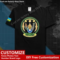 rwanda rwandan rwandese country t shirt custom jersey fans diy name number logo high street fashion loose casual t shirt