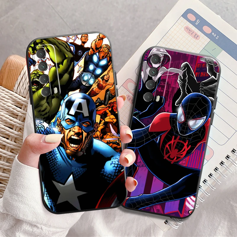 

Popular Marvel Phone Case For Huawei Honor 10 V10 10i 10 Lite 20 V20 20i 20 Lite 30S 30 Lite Pro Carcasa Soft Coque Funda
