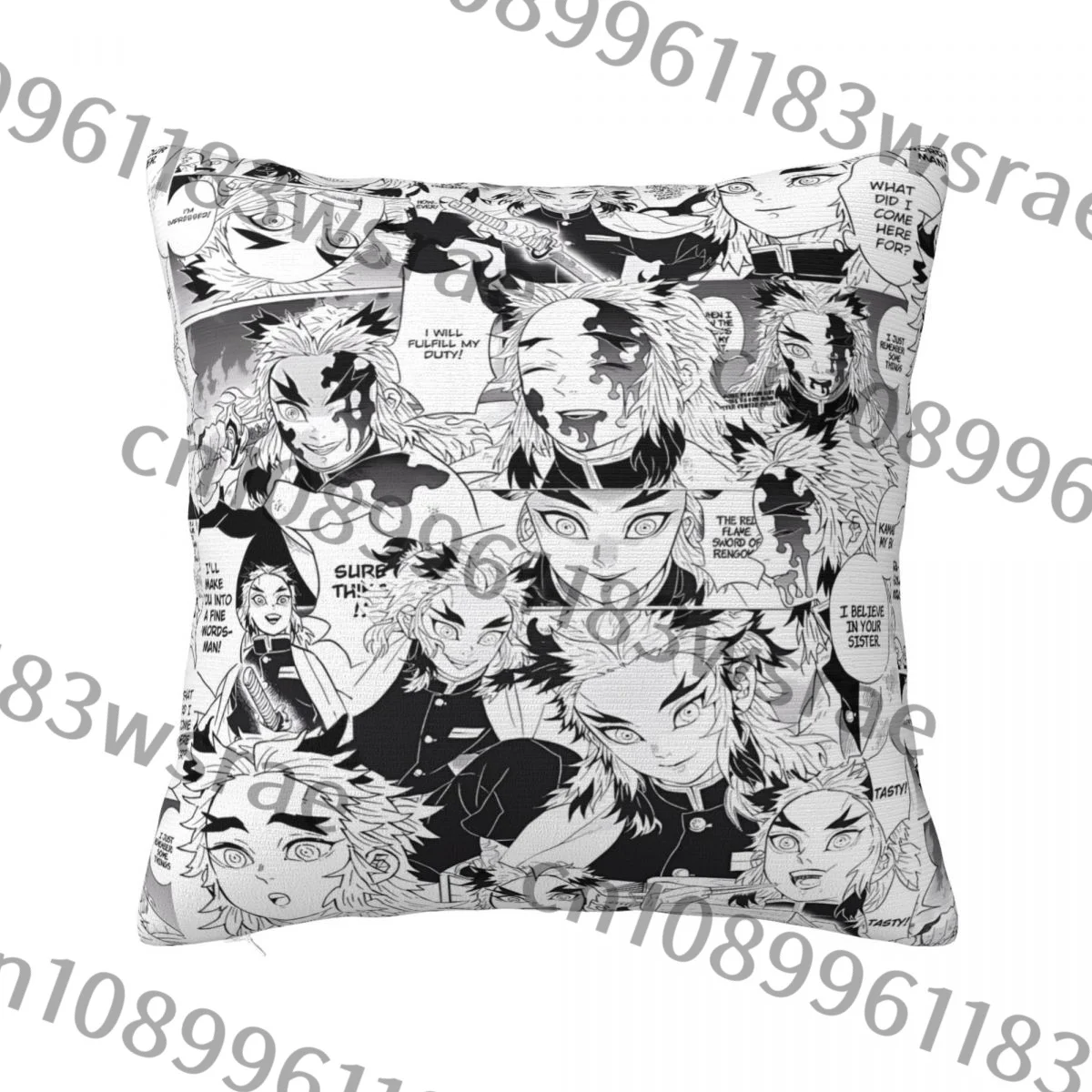 Коллаж Rengoku Aniki подушка для рассекания демонов