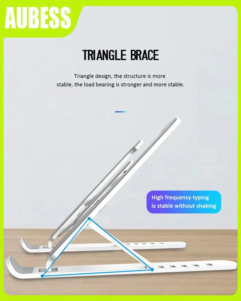 

Portable Desktop Holder Cooling Mobile Phone Holder For 11-17 Inch Laptop And Tablet Mobile Phone Mounts Gaming Computer Base