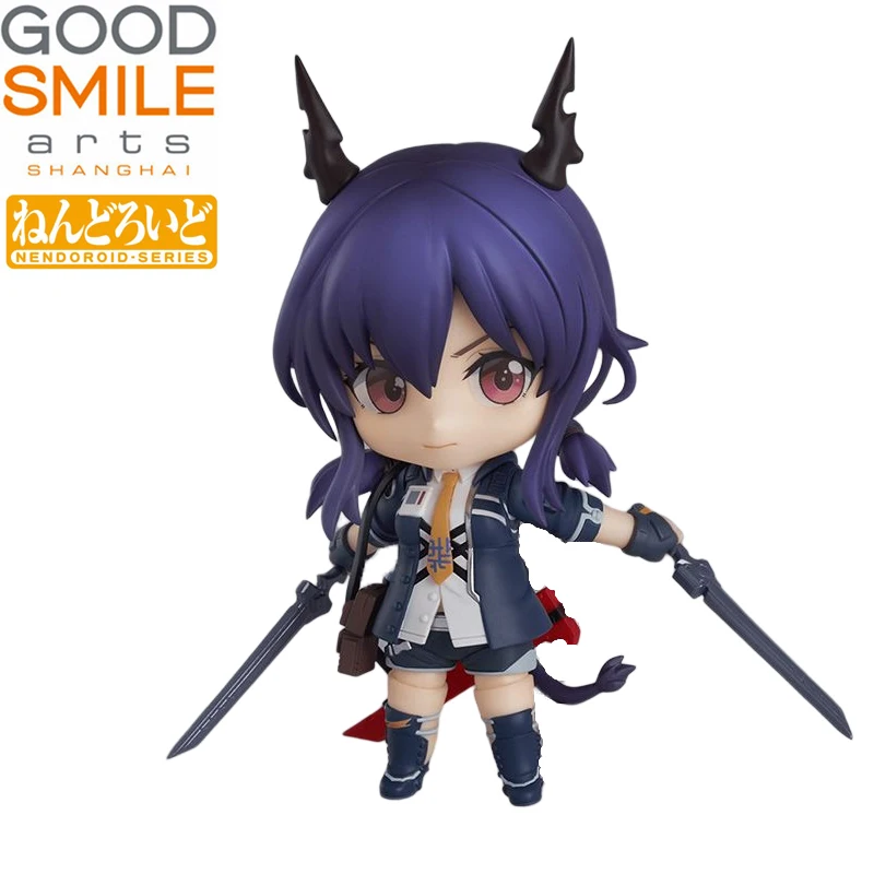 

Original Good Smile Company NENDOROID 1422 Figure Arknights Chen Kawaii 10CM GSC Anime Action Figures Collection Model Toys