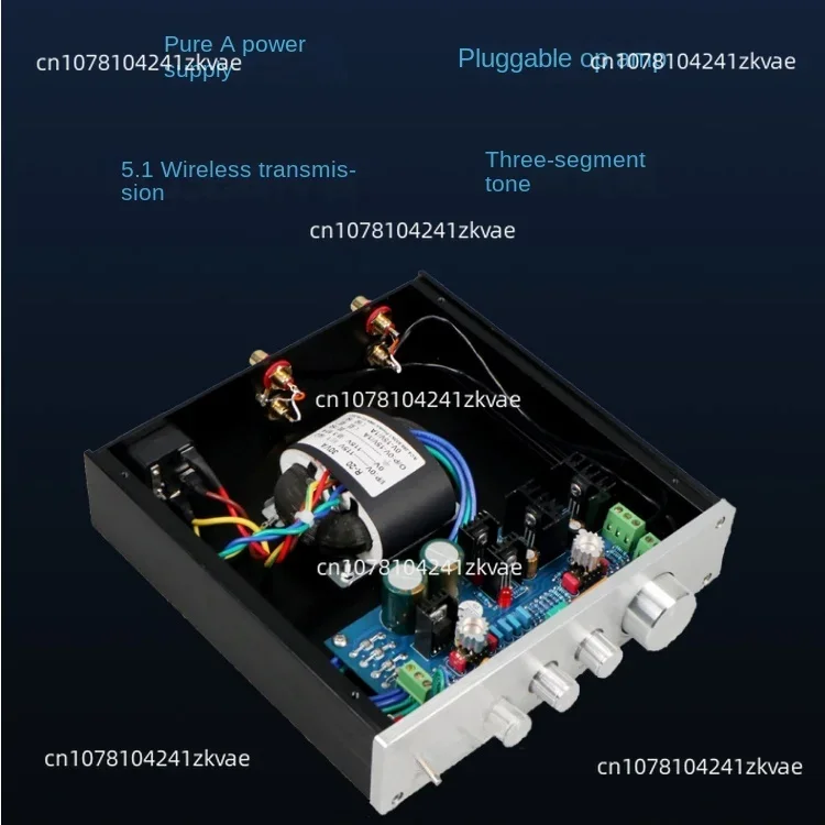 F1 Pure Class A Wysoki średni i niski regulowany wzmacniacz wstępny tonu Wzmacniacz LDAC Bluetooth 5.1