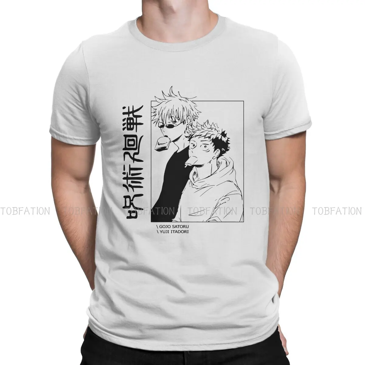 

Jujutsu Kaisen Unique Ability Crewneck TShirts Yuji Itadori Personalize Homme T Shirt New Trend Tops 6XL