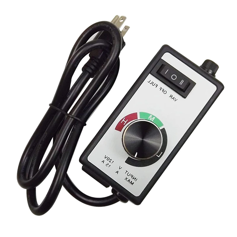 

Router Fan Motor AC 120V 15A Variable Speed Controller Replacement US Plug