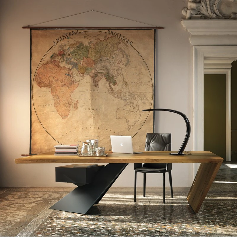 

Индивидуальный офисный стол мистер Кен Лофт В индустриальном стиле Железный стол из массива дерева компьютерный стол офисная мебель персо...