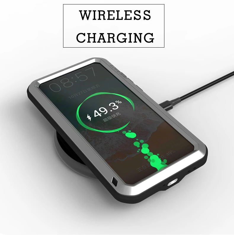 Dropshipping Powerful Case For Huawei P40 Shock Dirt Proof Water Metal Armor Cover Phone Case For Huawei P40 Pro Cases