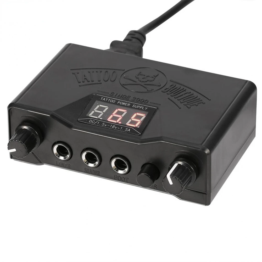 

Блок питания для тату-машинки, двойной светодиодный дисплей, 3 дюйма