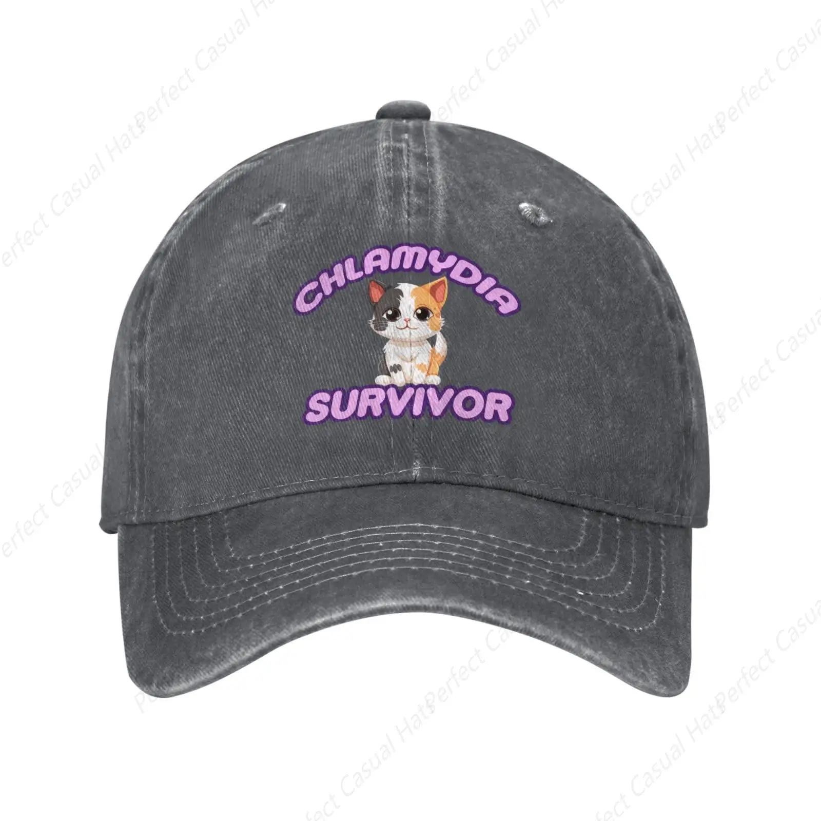 Лидер продаж модная бейсболка Chlamydia Survivor Cat Meme забавная для взрослых