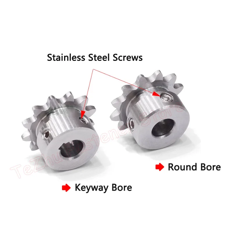 Промышленная приводная Звездочка из нержавеющей стали 04C 304 1 шт. 35 зубьев