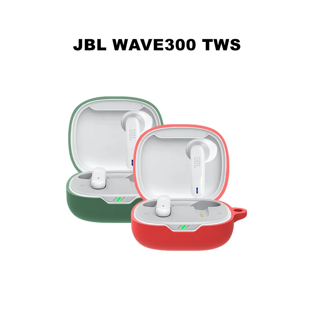 

Защитный чехол для беспроводных наушников JBL WAVE300TWS W300 TWS, легкий ударопрочный водонепроницаемый силиконовый чехол с Bluetooth