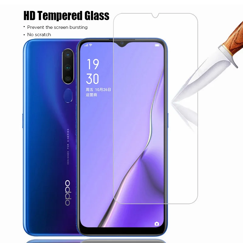 3 pcs protective glass for oppo a5 2020 a9 a7x a9x a12e screen protector for oppo a53 2020 a72 a91 a52 a92s a85 a57 a73 a39 free global shipping