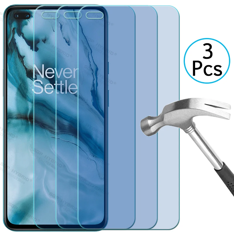 

3Pcs 9H Tempered Glass For OnePlus Nord 5G Z Protection Film For OnePlus 7T 6T 7 One Plus Nord 2 5G Light Protective Glass Film