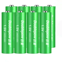 8pcslot new hot selling 1 5v 3400mwh aa rechargeable lithium battery microphone toy rechargeable lithium battery