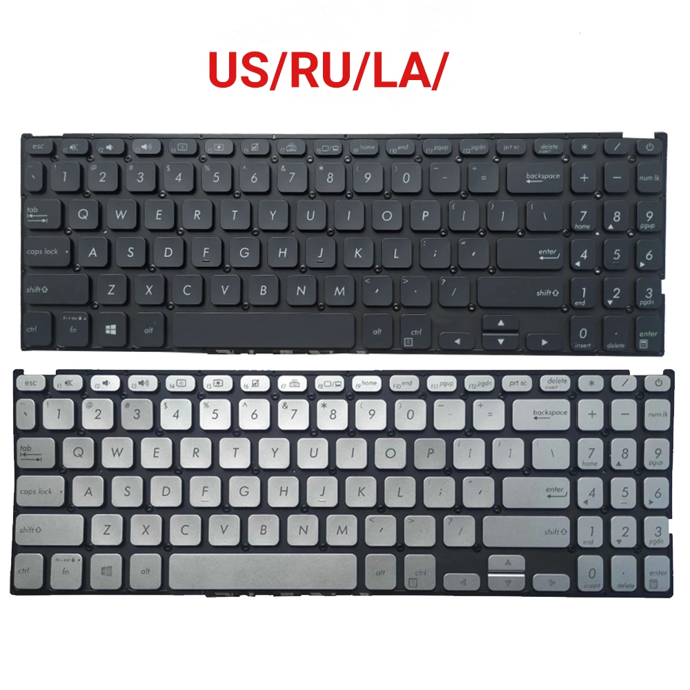 НОВИНКА для ASUS X512 X512FA X512DA X512UA X512UB Русская/США/латинская клавиатура ноутбука