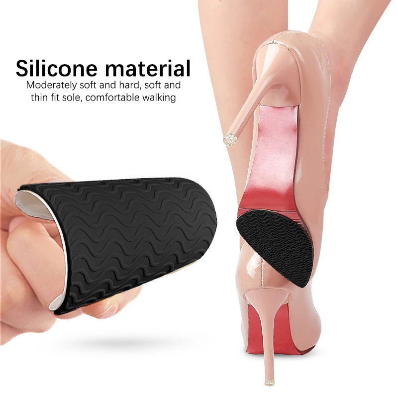 

Insole Wear-resistant Tendon Rubber Sole Non-slip Stickers High Heels Forefoot Anti-skid Pad Sole Anti-slip Pad