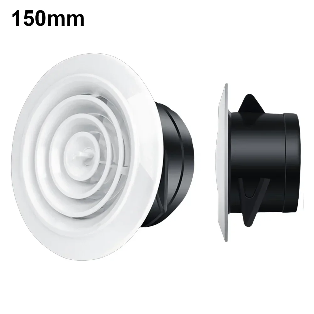 Вентиляционная решетка из АБС-пластика 75-200 мм регулируемый центральный