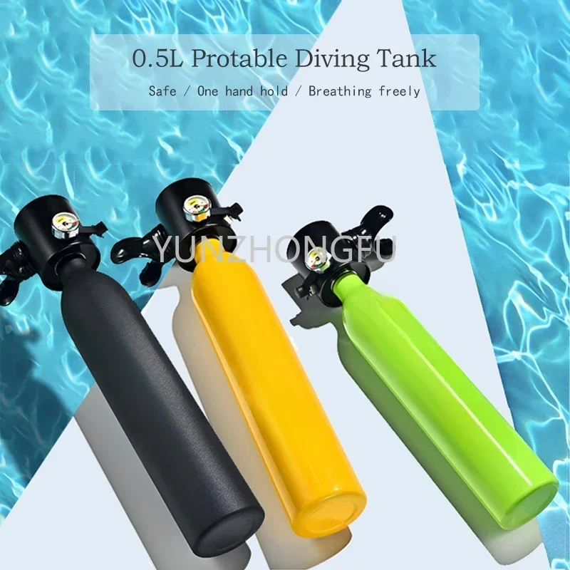 Маска для подводного плавания 0 5 л профессиональный набор спорта баки снаряжение