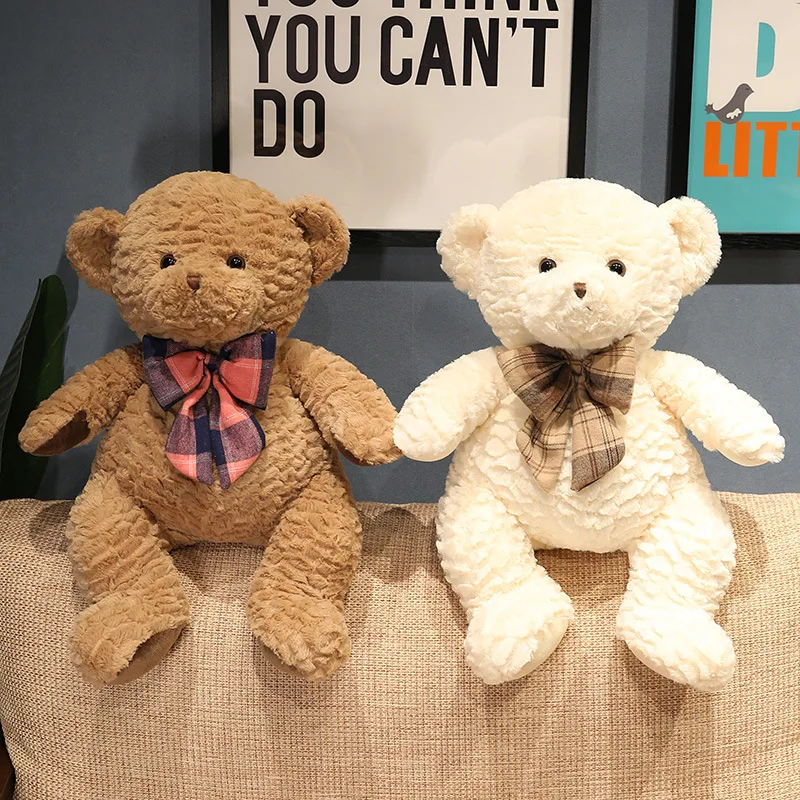 

35-55cm Teddy Bear Plush Toy Soft and Comfortable Cute Animal Doll Pillow Children Girl Valentine's Day Birthday New Year Gift