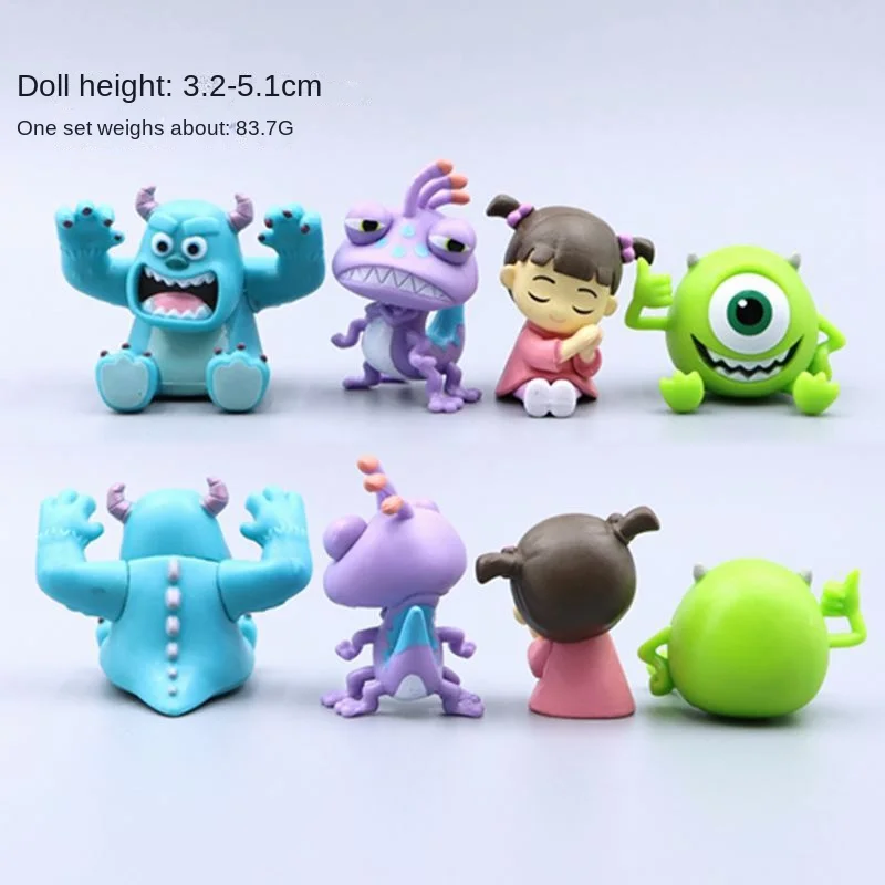 Милые выражения большие глаза пушистый монстр кукла-рыбка-монстр настольные