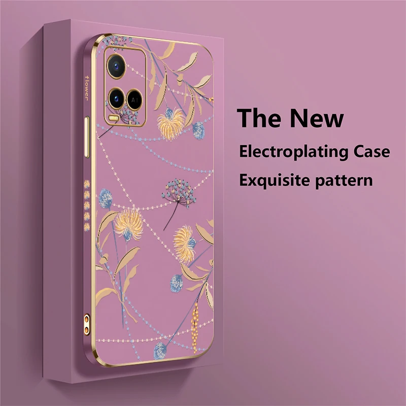 Чехол с рисунком листьев для Vivo V19 V11 Pro V9 V5S V17 Россия V15 V11i V5 Lite V7 Plus новый модный