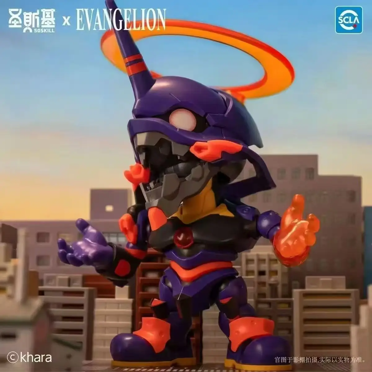 Коллекционная аниме-фигурка Soskill Evangelion Q Version: Сборная модель-конструктор (Blind Box) — Проект Human Instrumentality. Новогодний подарок. (art.: 3920dabcf378f) - 3920dabcf378f