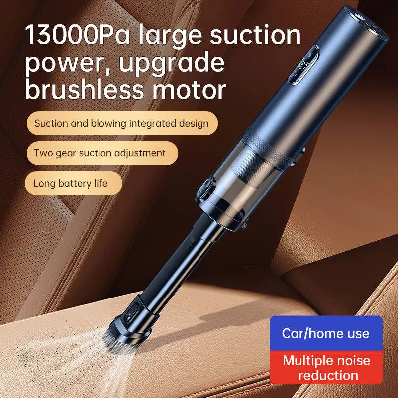 

Мини автомобильный пылесос 12 В или перезаряжаемый беспроводной маленький портативный ручной автомобильный пылесос высокой мощности