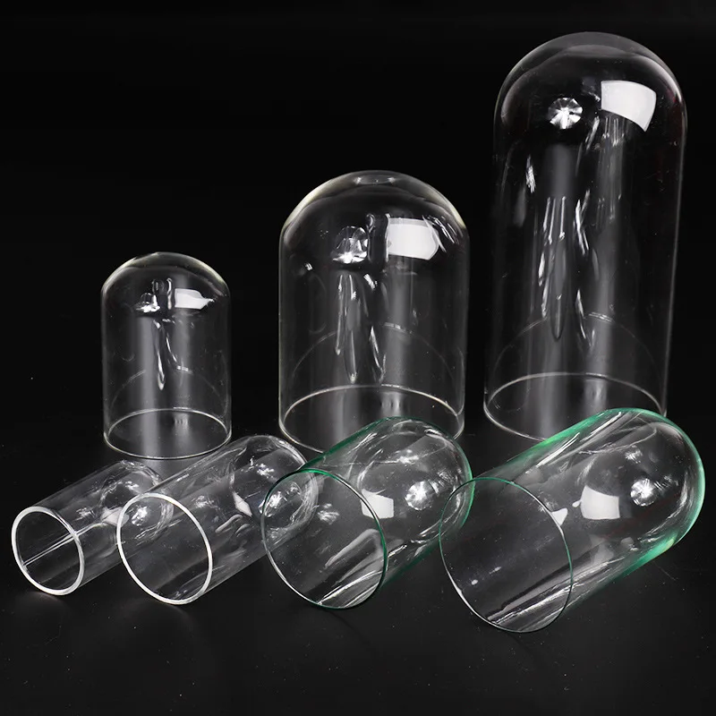 

Dried Flower Display Glass Cover Preserved Flower Glass Cover DIY Transparent Glass Cover Loving Heart Glass Dome
