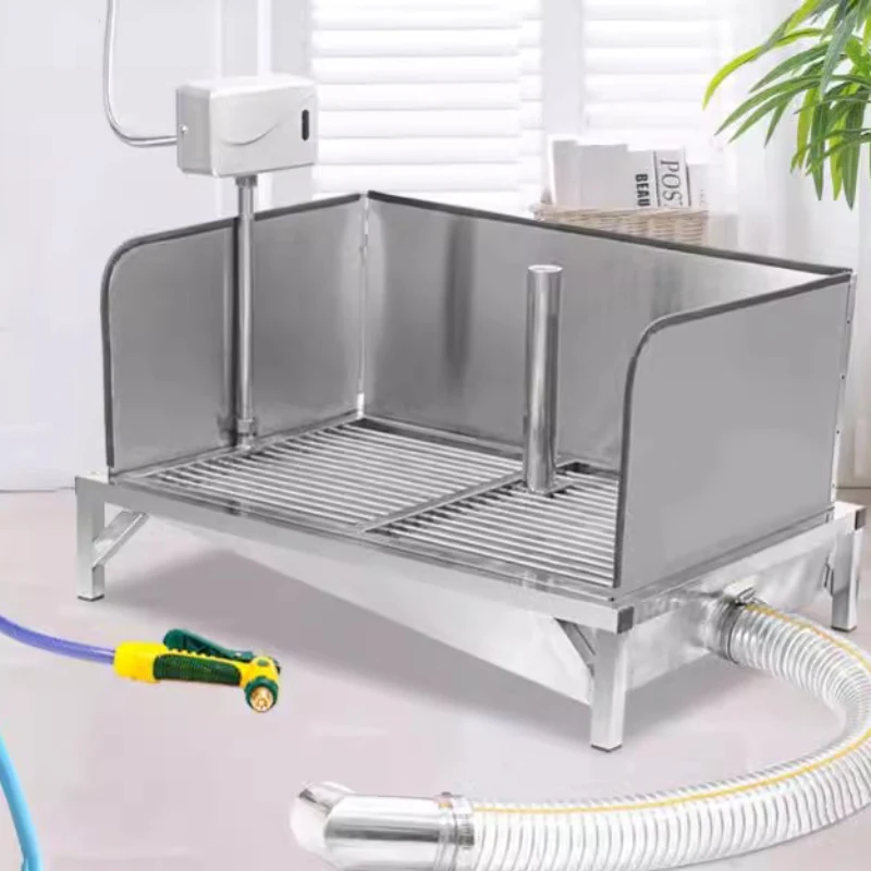 Совок для какашек туалет собак сборщик из нержавеющей стали лоток горшка ручная