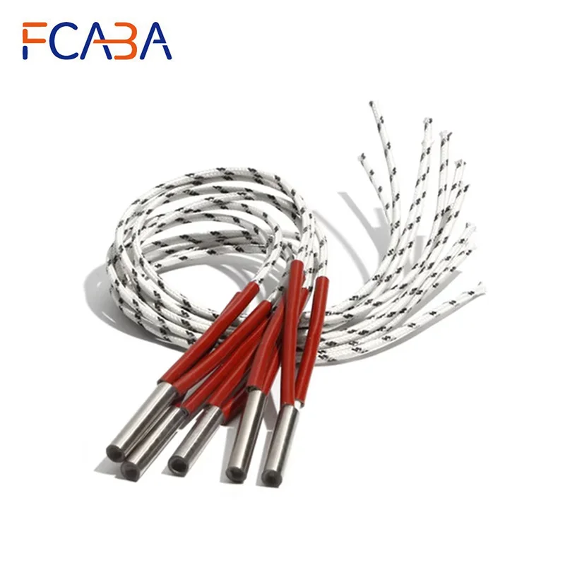 FCABA картриджный нагреватель 6 мм 50-60 мм 316SUS 110/220/380В 5 шт.