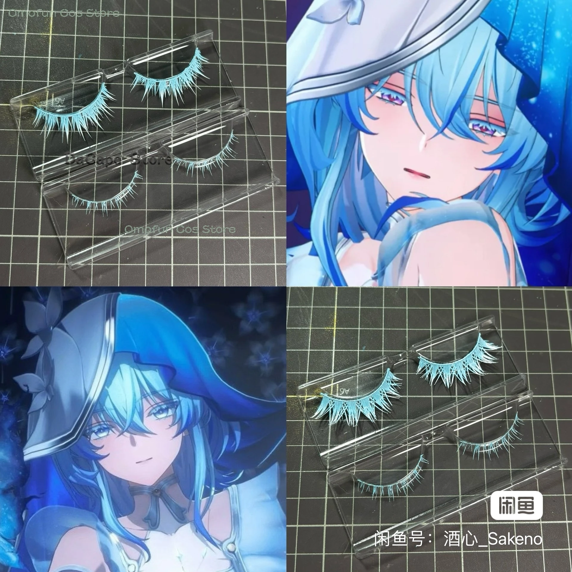 The Shorekeeper Cosplay Wuthering Waves Costume Eyelash Dress Uniform Women Game Suit Halloween Party Outfit Role Play