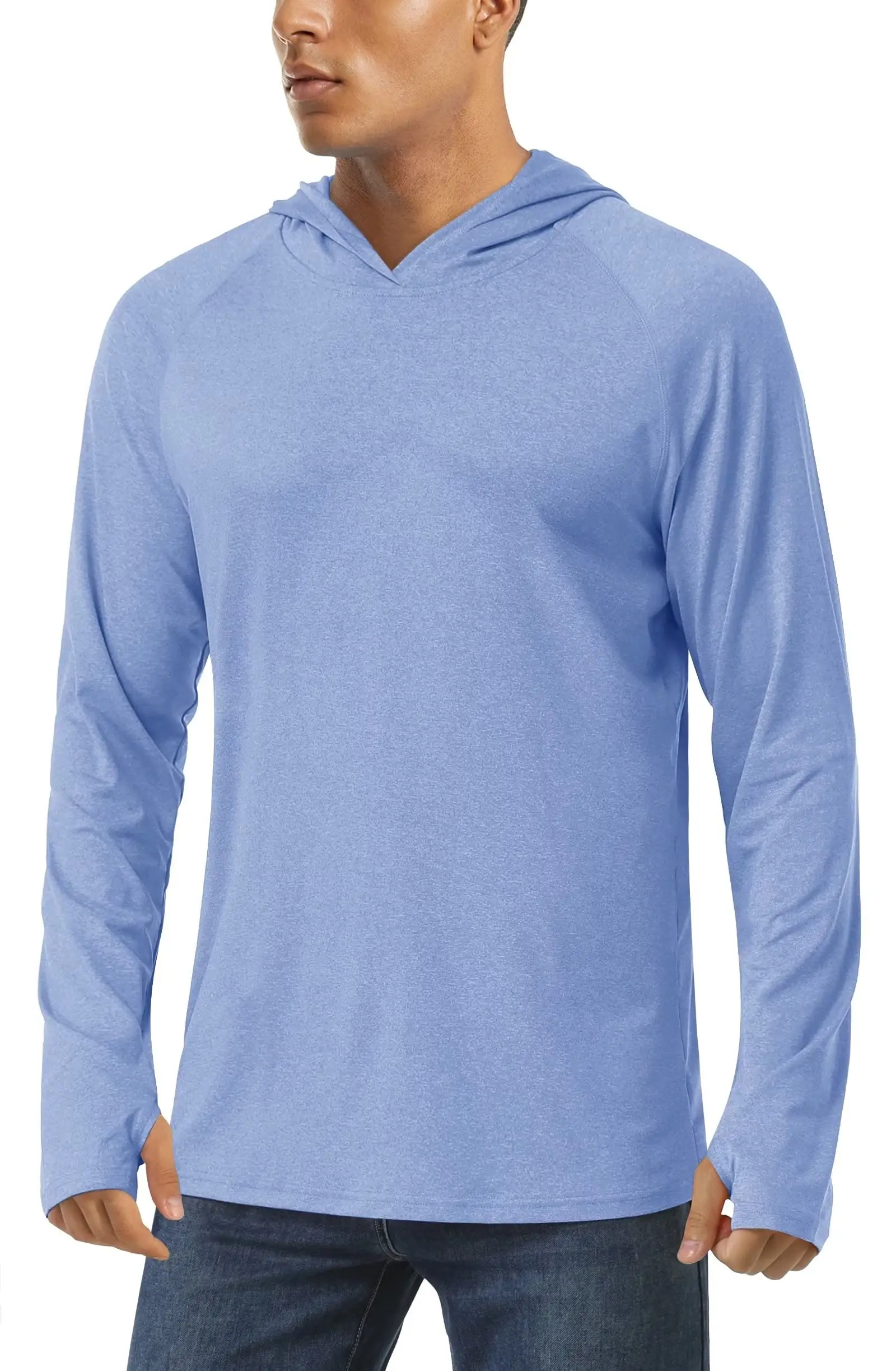 

Толстовка TACVASEN UPF 50 + с защитой от солнца, мужские футболки с длинным рукавом, легкие быстросохнущие пуловеры, повседневные футболки для рыба...