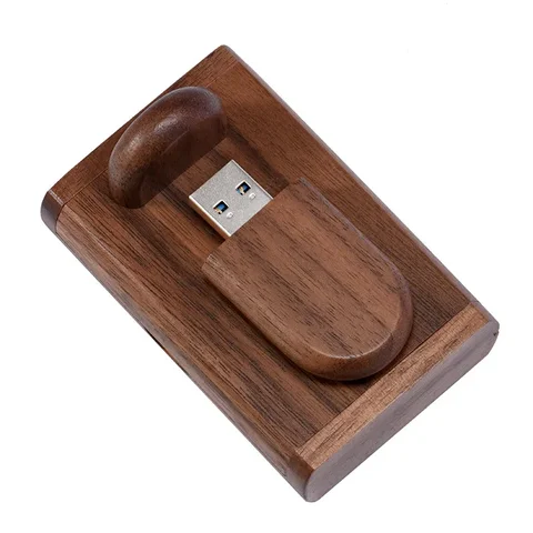 USB-флеш-накопитель JASTER из карбонизированного бамбука, 4-32 Гб