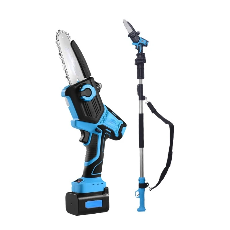 Wholesale Custom 5 Inch Mini Battery Power Tool Chainsaw 350w Lithium Electric Garden Small Cordless Chain Saw For Sale
