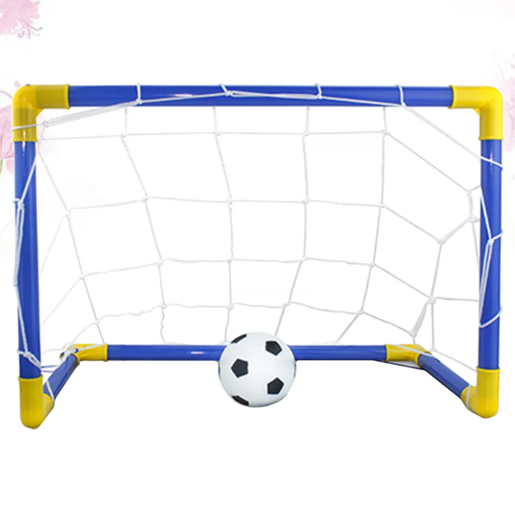 

Outside Kids Toys, Football Net Door Set Game Outdoor Toys, Net and Set with Pump, Folding Goal for Indoor Backyard Play