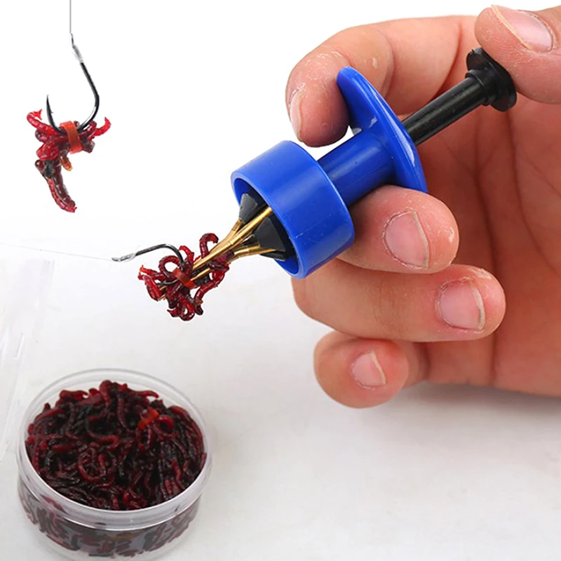 

1PCS Portable Fishing Baits Earthworm Bloodworm Clip Bait Clip Earthworm Clip Fishing Tackle Fishing Tools Fishing Baits Box