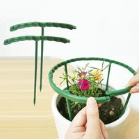 semicircle garden plant support cages plastic plants stem climbing fixed supporter orchard rod gardening bonsai tool