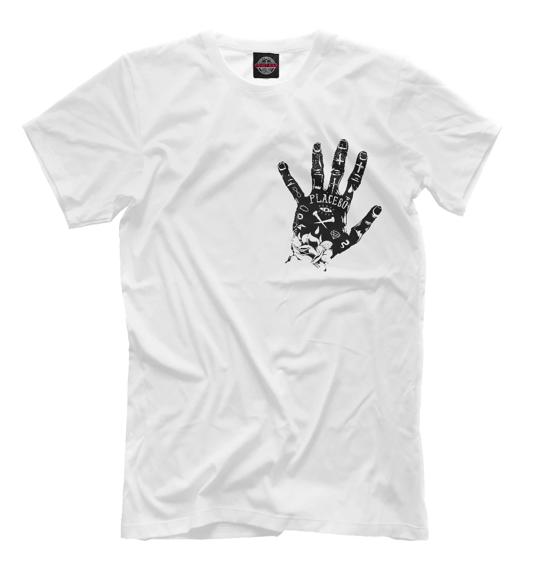 Футболка Placebo hand black |