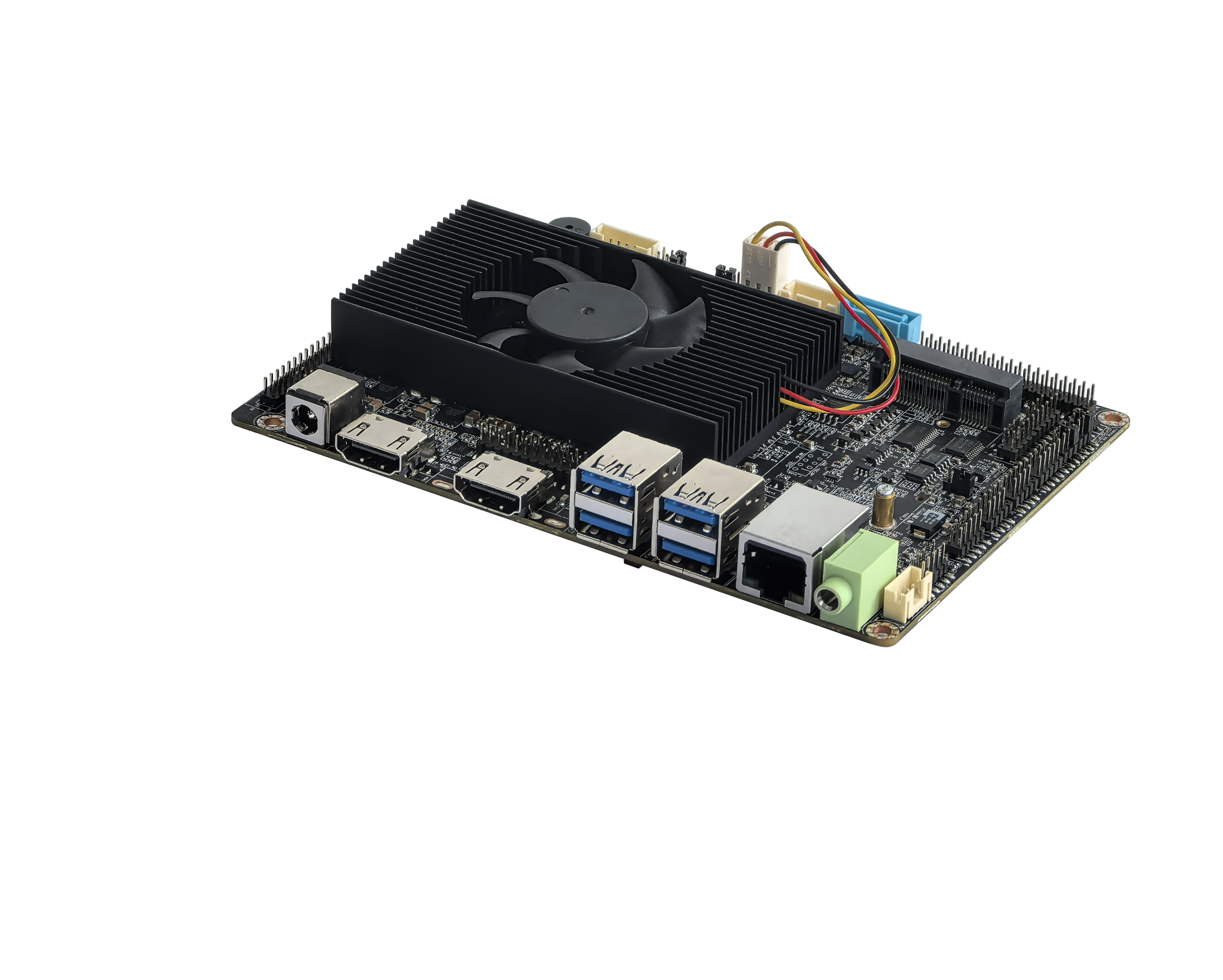 Фото Материнская плата ELSKY NEW с графикой HD Graphics 510/520, I3-6100U, H-DMI, USB3.2, питание DC 12V~24V, Wi-Fi, ОЗУ 32 ГБ, M.2 NVME, SATA №1