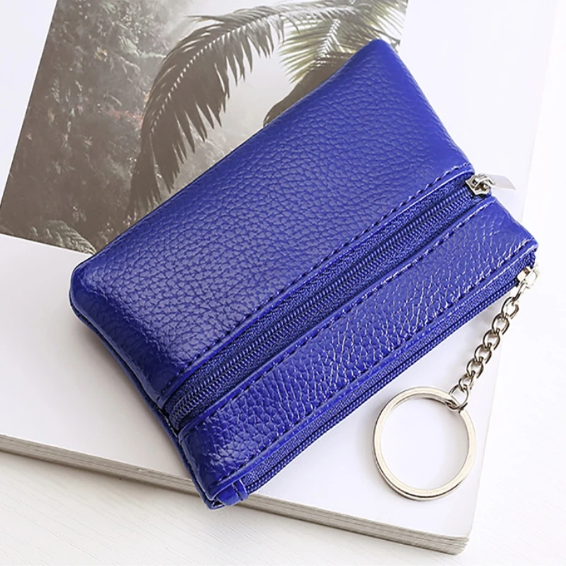 Korean Version of The Wallet Mini Fashion Coin Purse Female Ultra-thin Short Small Clutch Bag Female Key Bag Card Bag Coin Bag