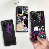 sleeping beauty queen the maleficent phone case for redmi 9a 8a note 11 10 9 8 8t redmi 9 k20 k30 k40 pro max silicone cover