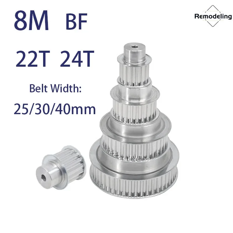 Шкив ГРМ BF HTD 8M зубцы 22T 24T отверстие 8 мм-30 мм Ширина ремня 25/30/40 м приводной ремень