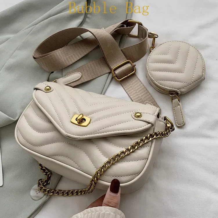 

2023 New Women's Bag Summer Shoulder Bag Crossbody Bag Chain Bun Mother Bag Composite Bag Purse