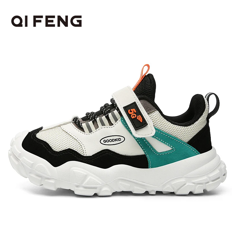 

2022 Boys Hiking Shoes Summer Children Breathable Sneakers Anti-Skid Outdoor Running Shoes Kid Baby Fashion Sport Footwear White
